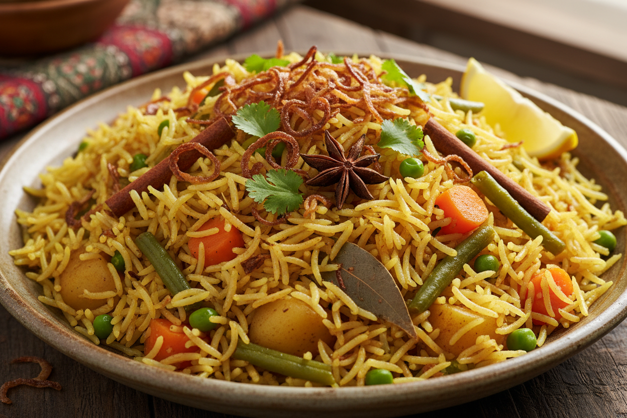 Vegetable Biriyani